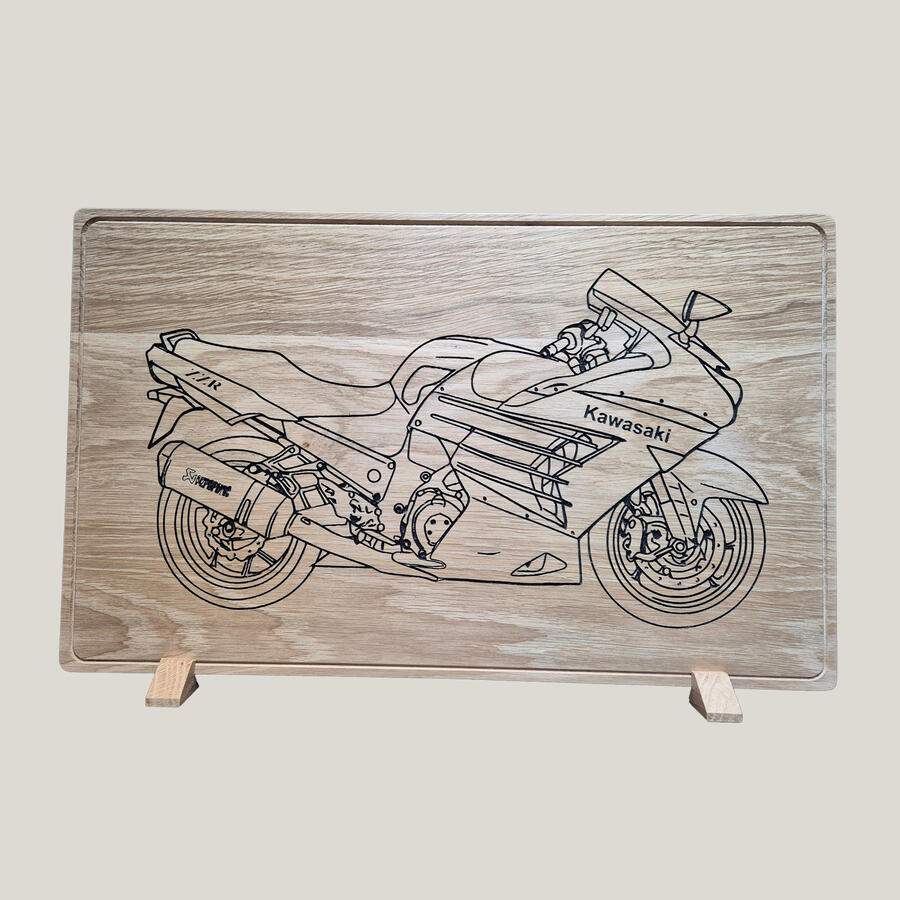 Kawasaki motor - Decoratief Werk