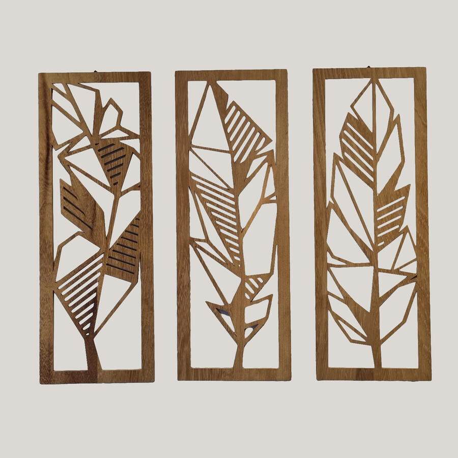Wanddecoratie Drieluik